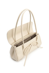 Maren Elio Bow Shoulder Bag – White